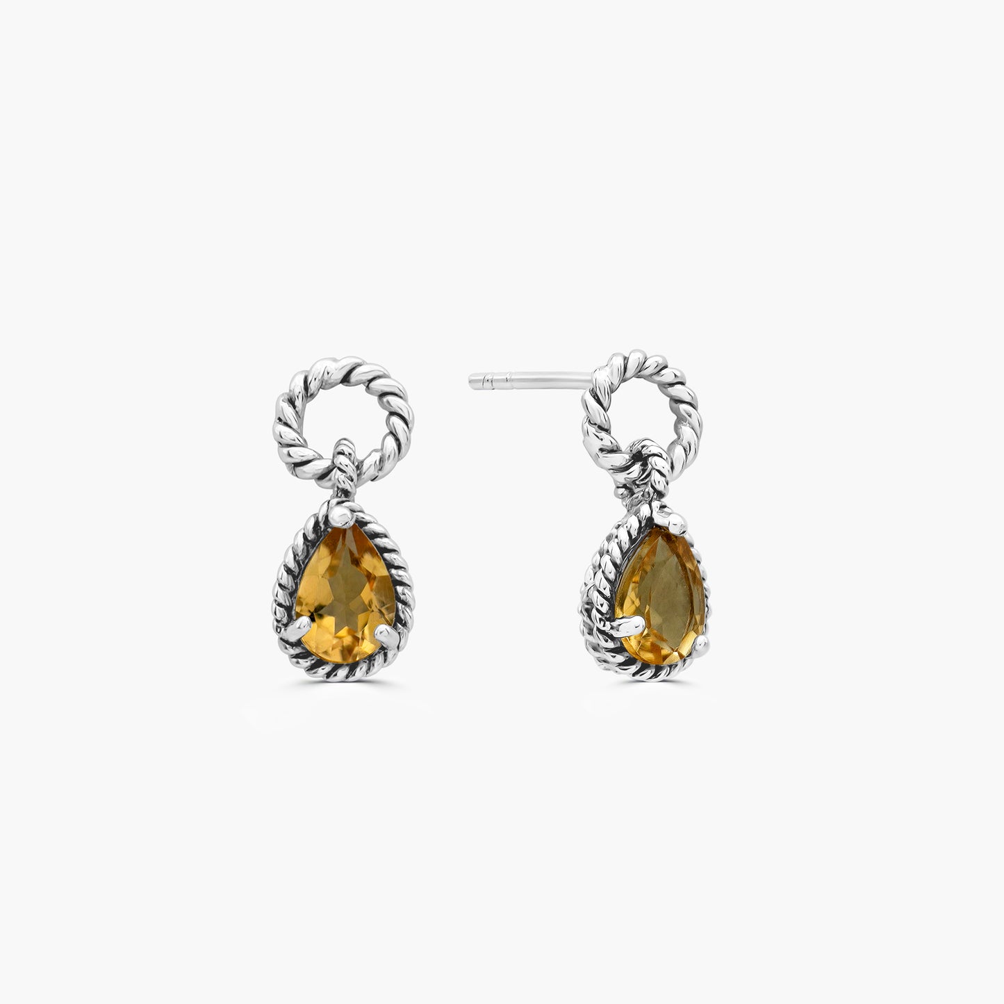 Jeanne Citrine Earrings