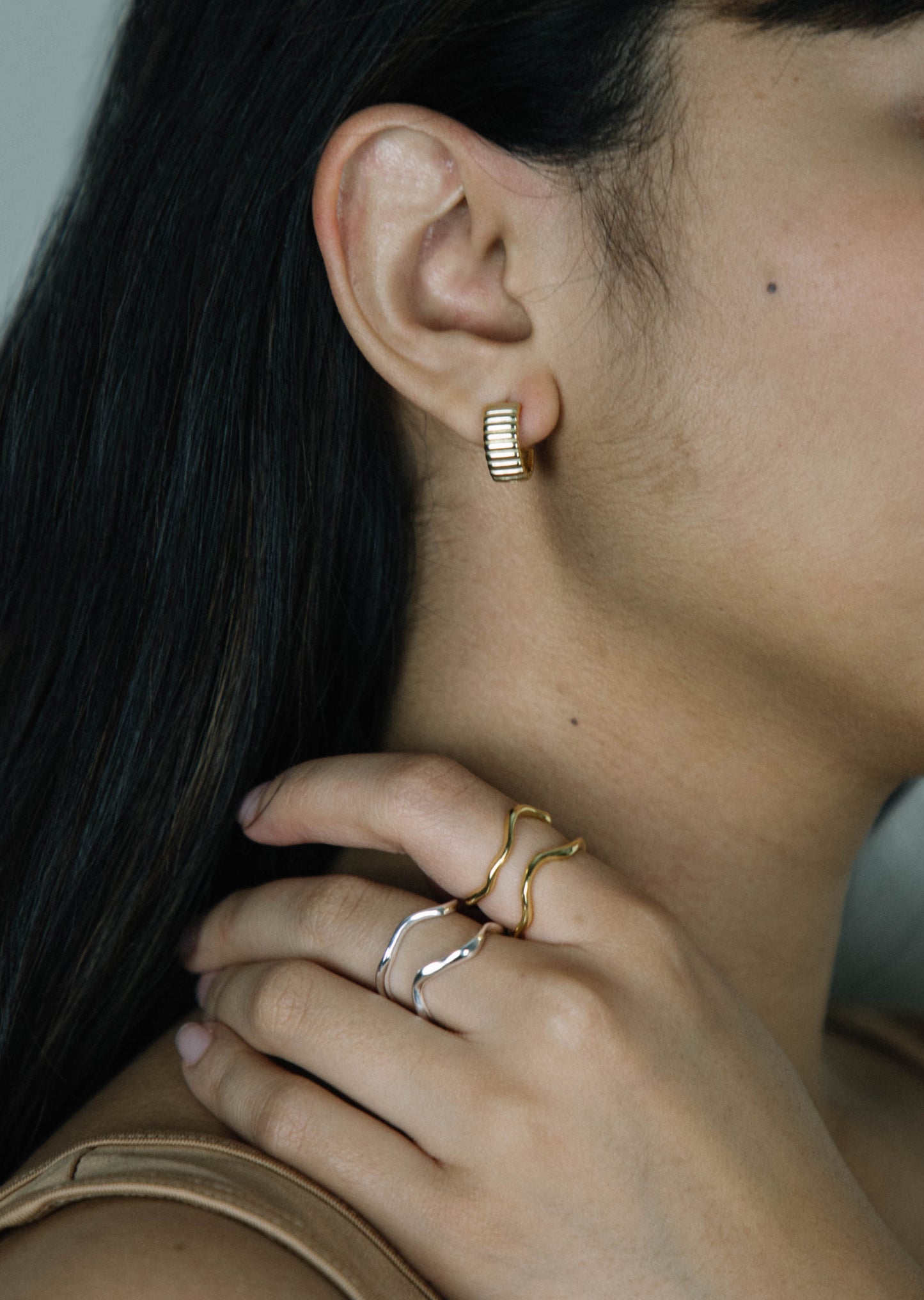 Bauble Huggie Earrings