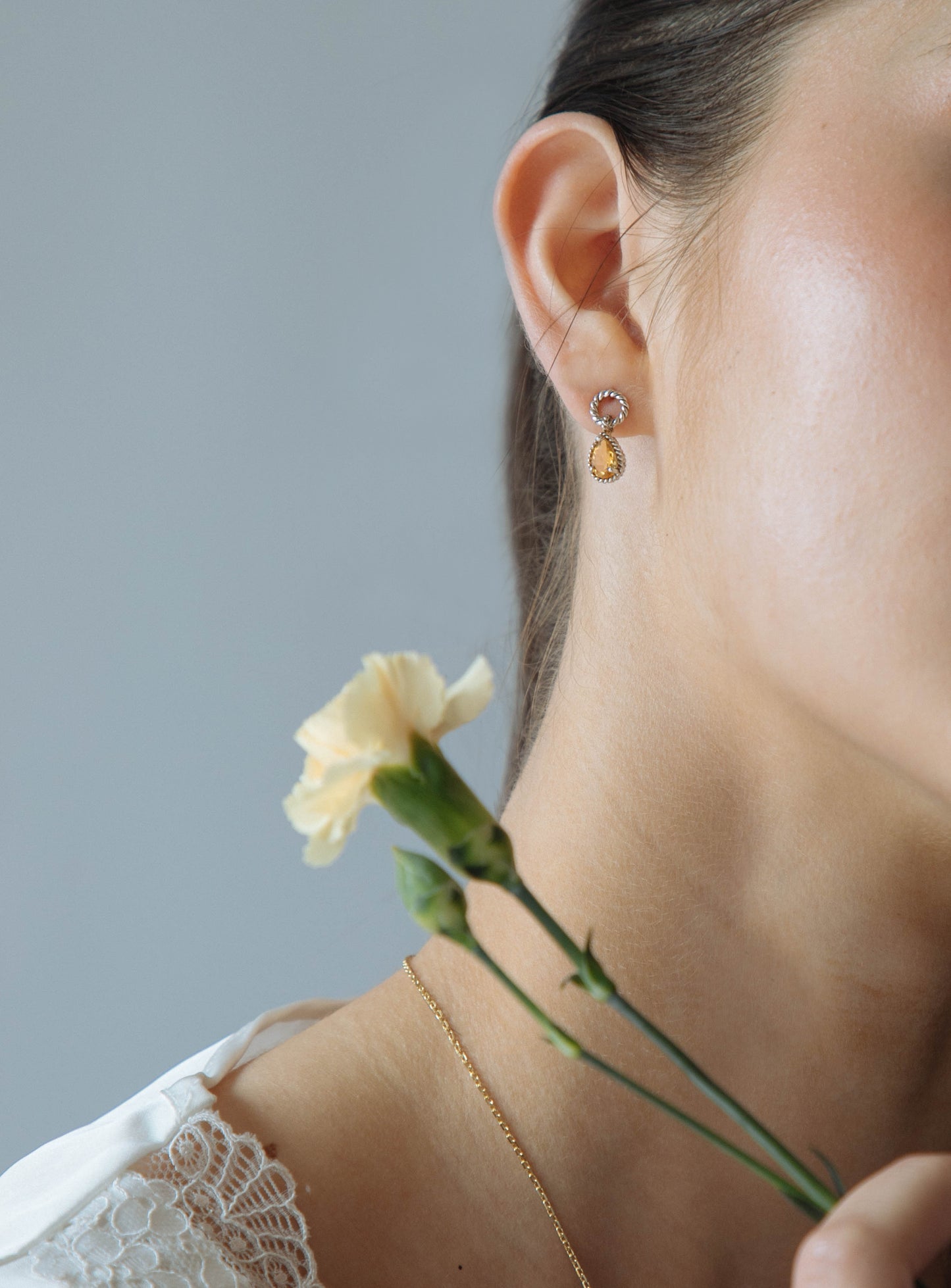 Jeanne Citrine Earrings