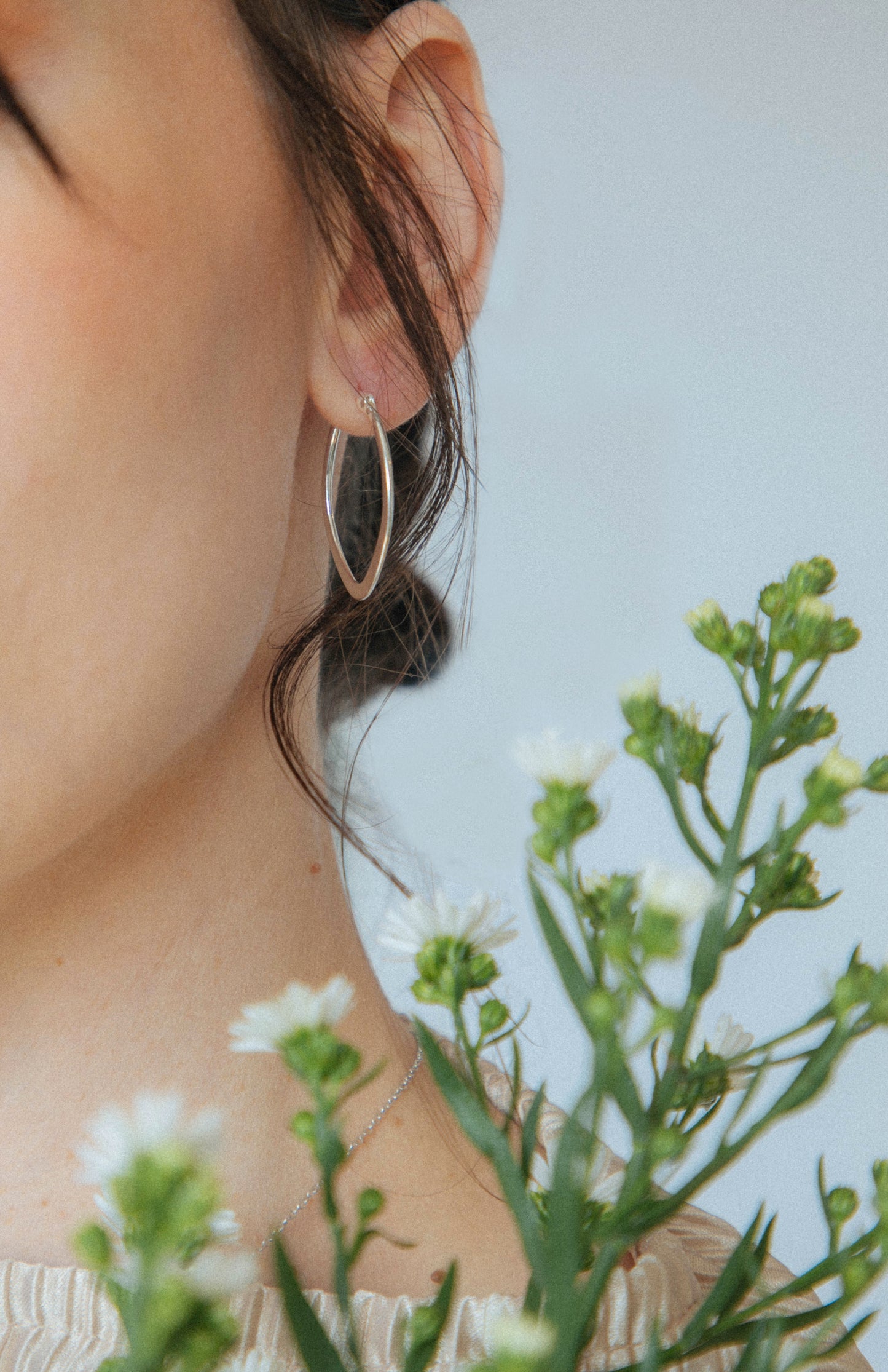 Camille Oval Hoops