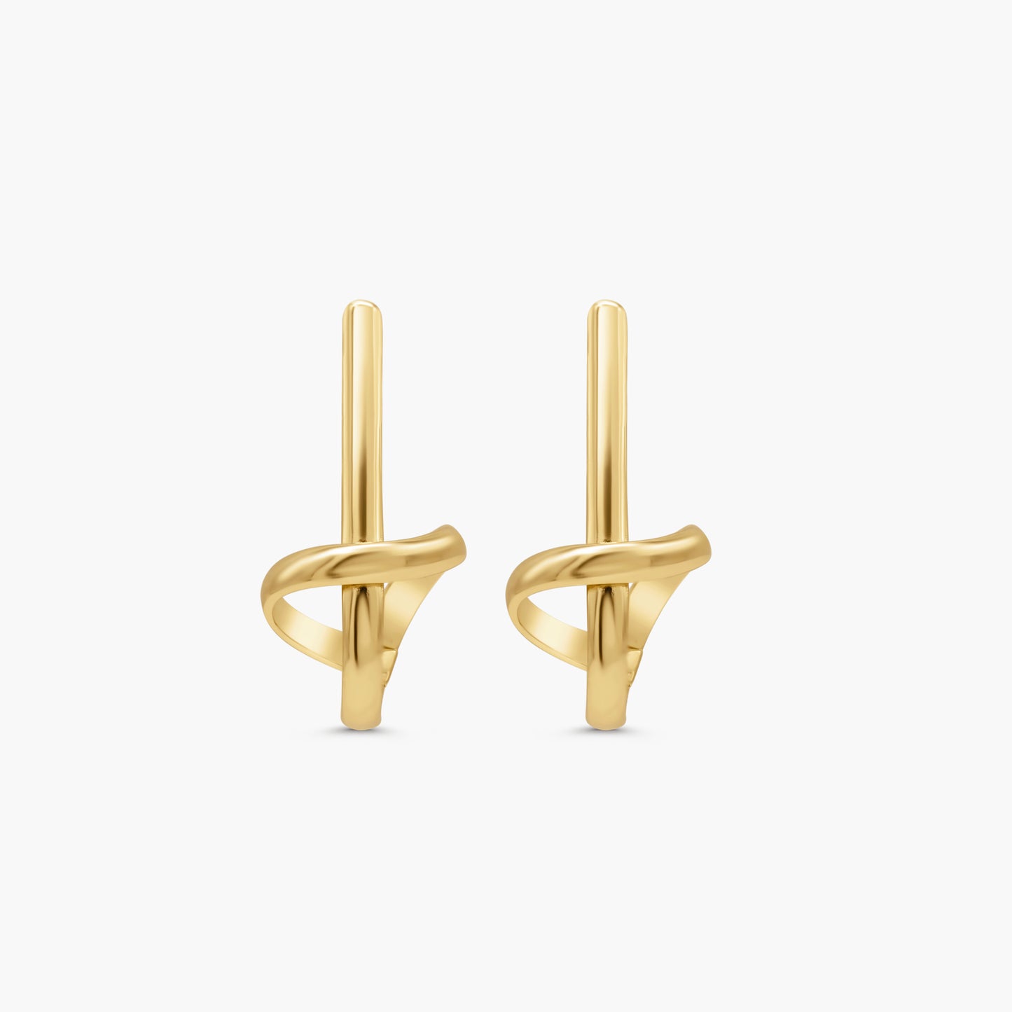 Hercules Big Knot Stud Earrings