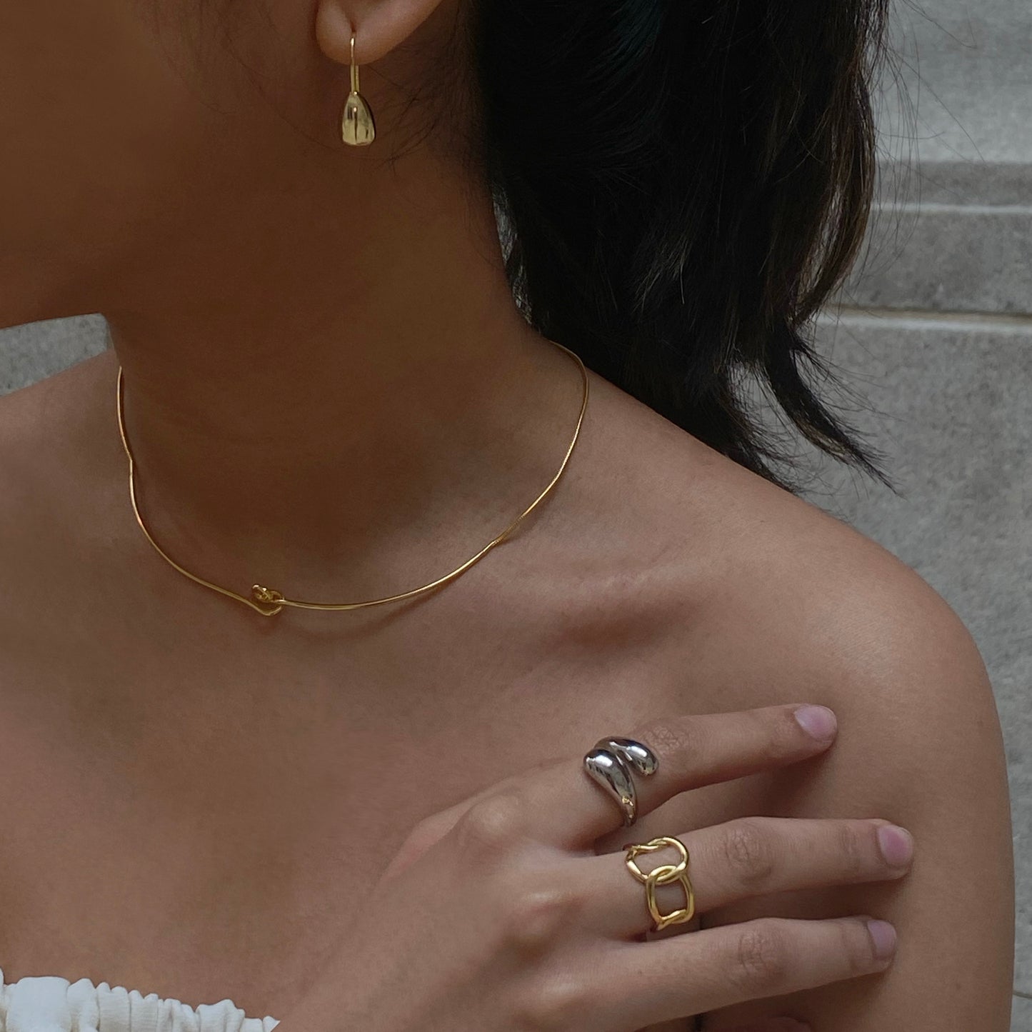 Nova Chunky Link Ring