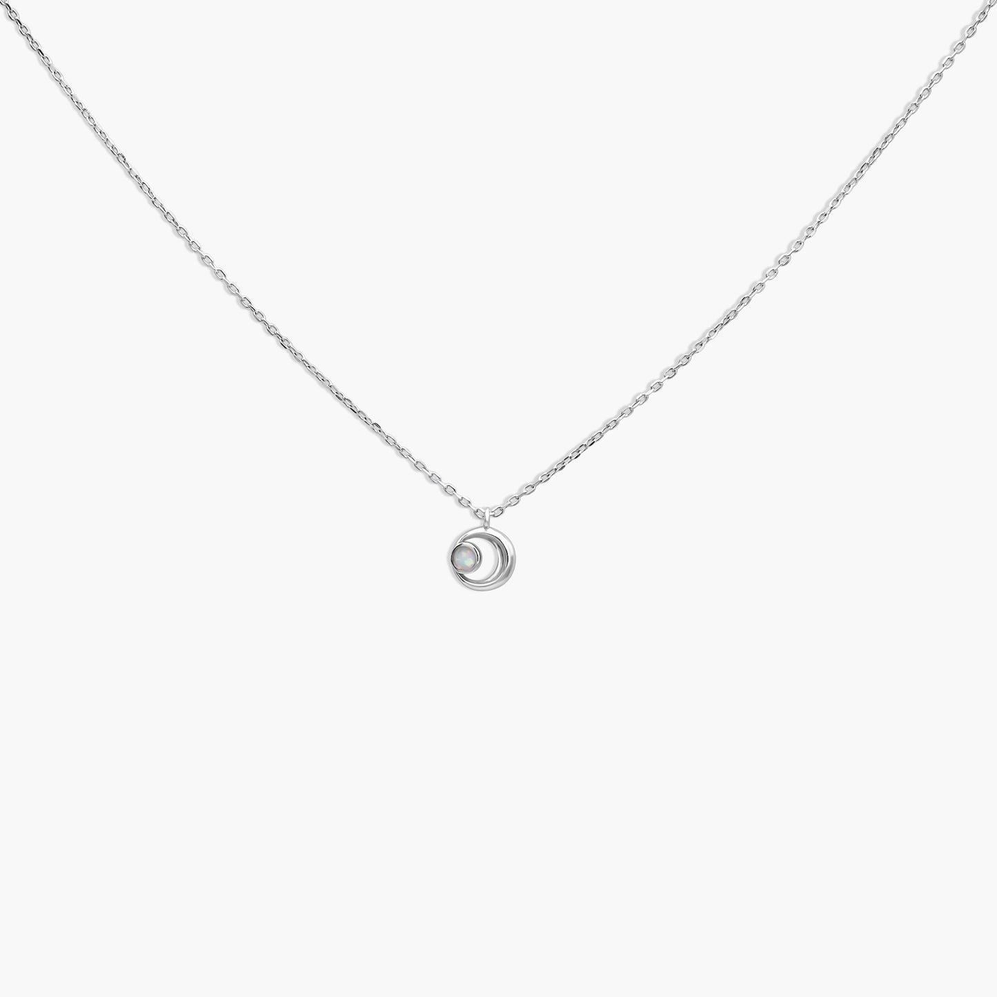 Le Petit Moon Pendant Necklace