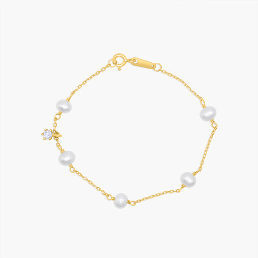 Calypso Stationed Pearl Bracelet