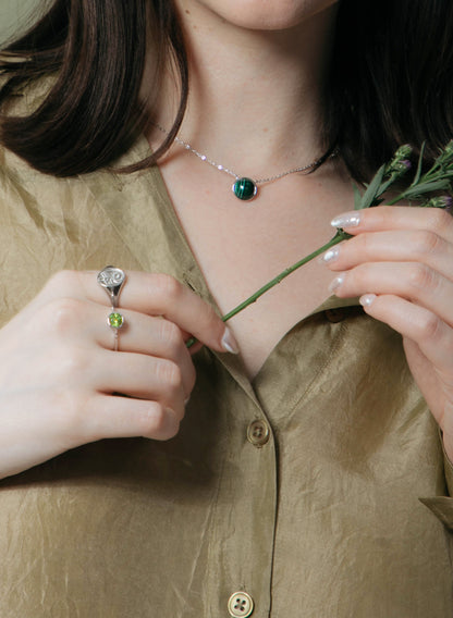 Auguste Peridot Ring