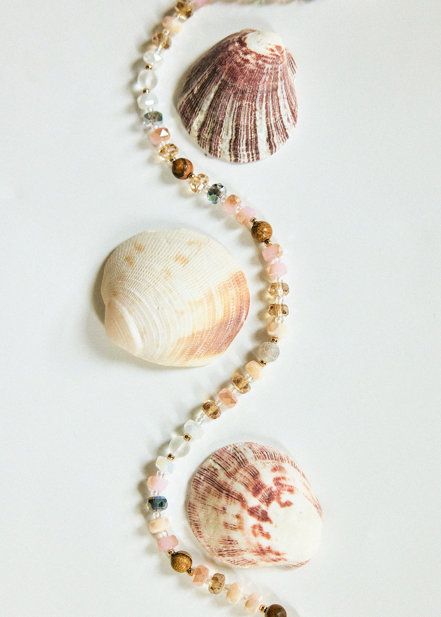 Jasper and Glass Bead Toggle Necklace