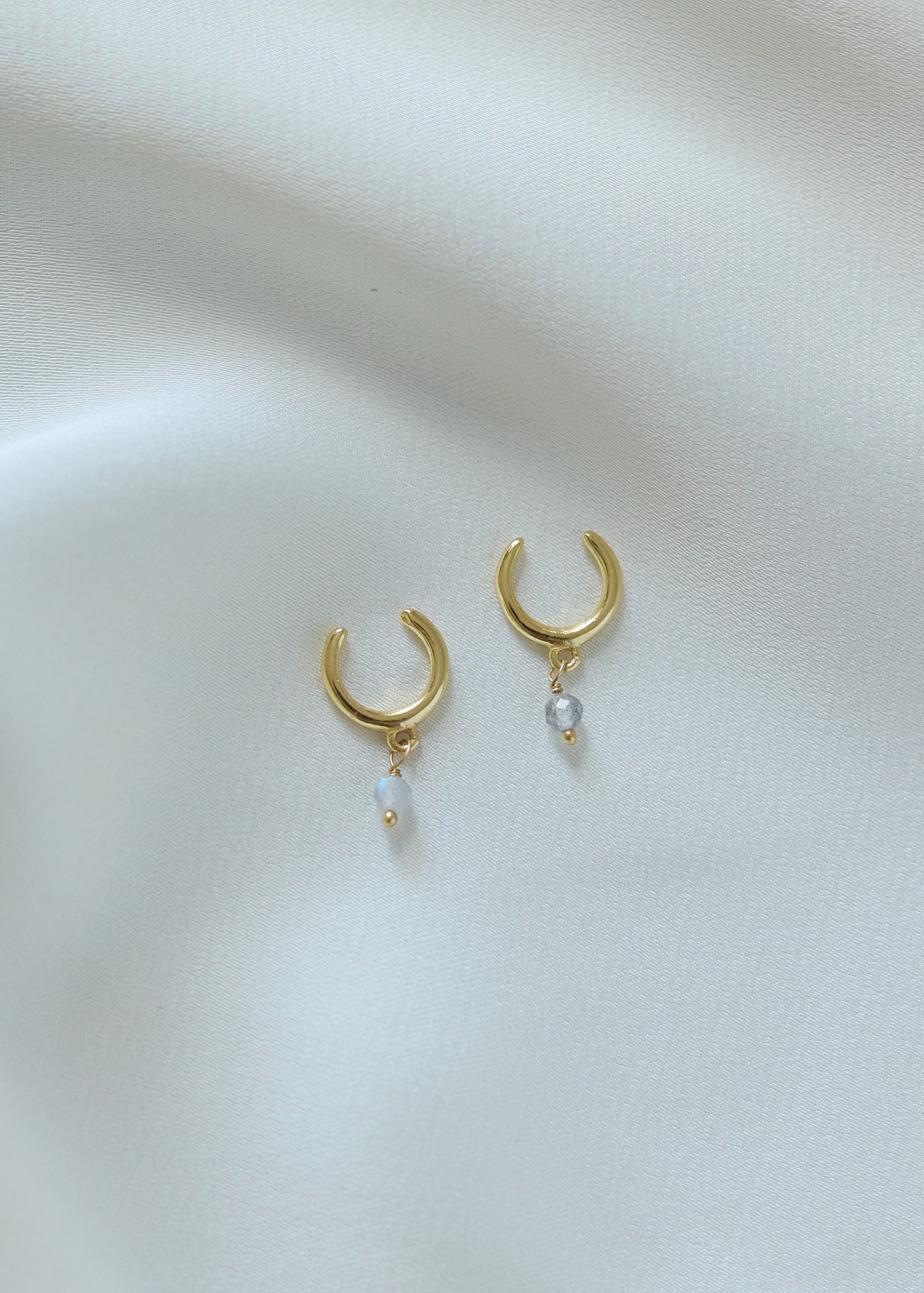 Labradorite Charm Ear Cuff (Single)