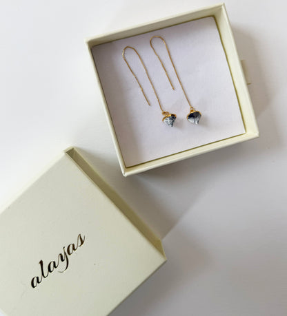 Opal Threader Earrings