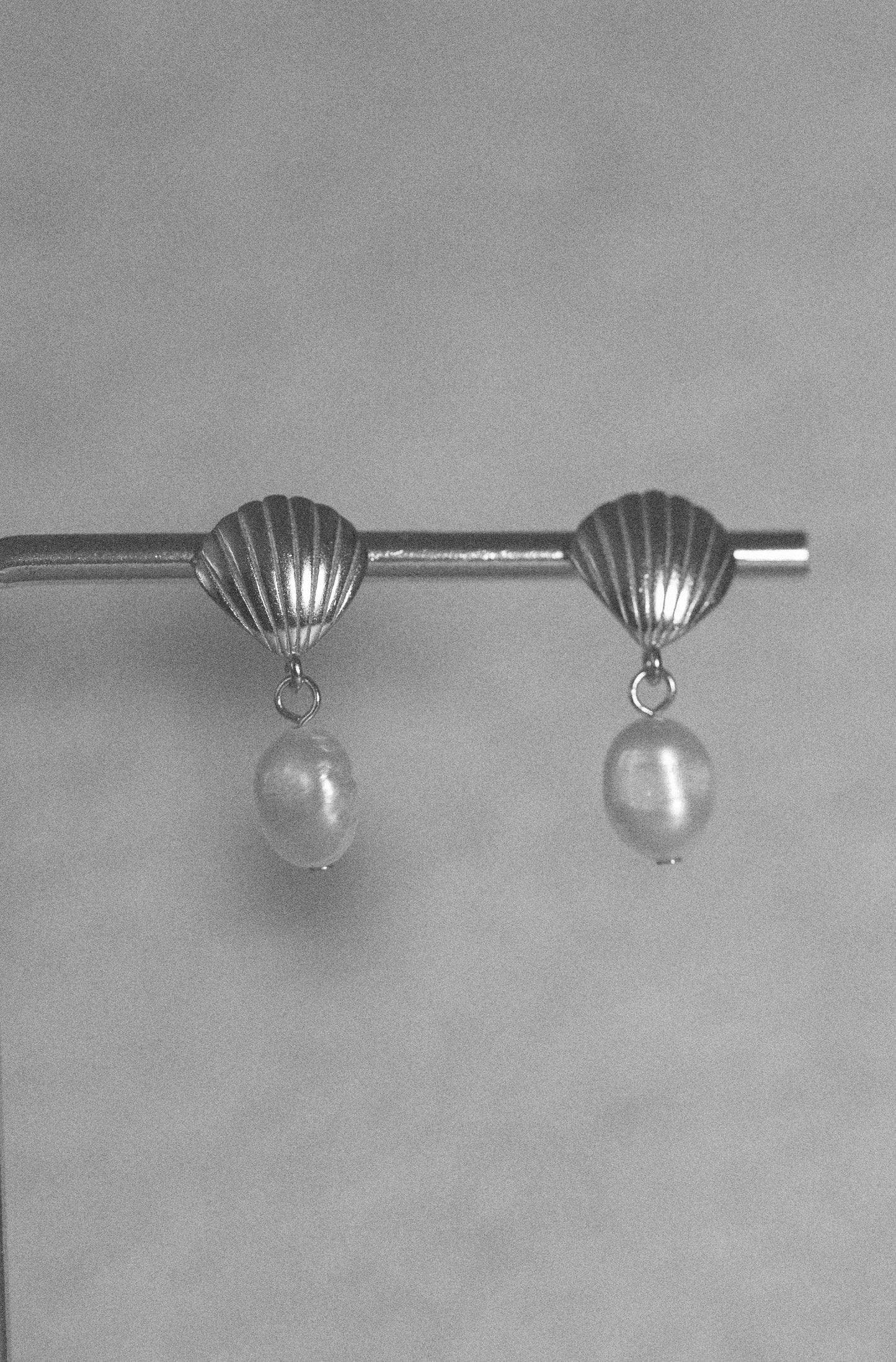 Coraline Drop Pearl Earrings