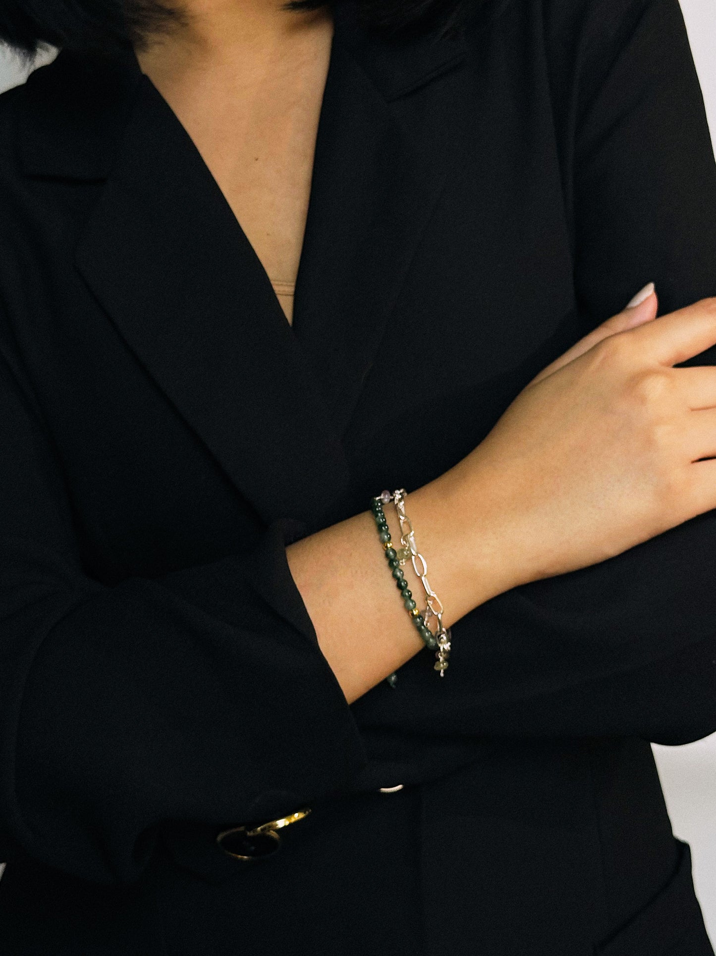 Tourmaline Charm Bracelet