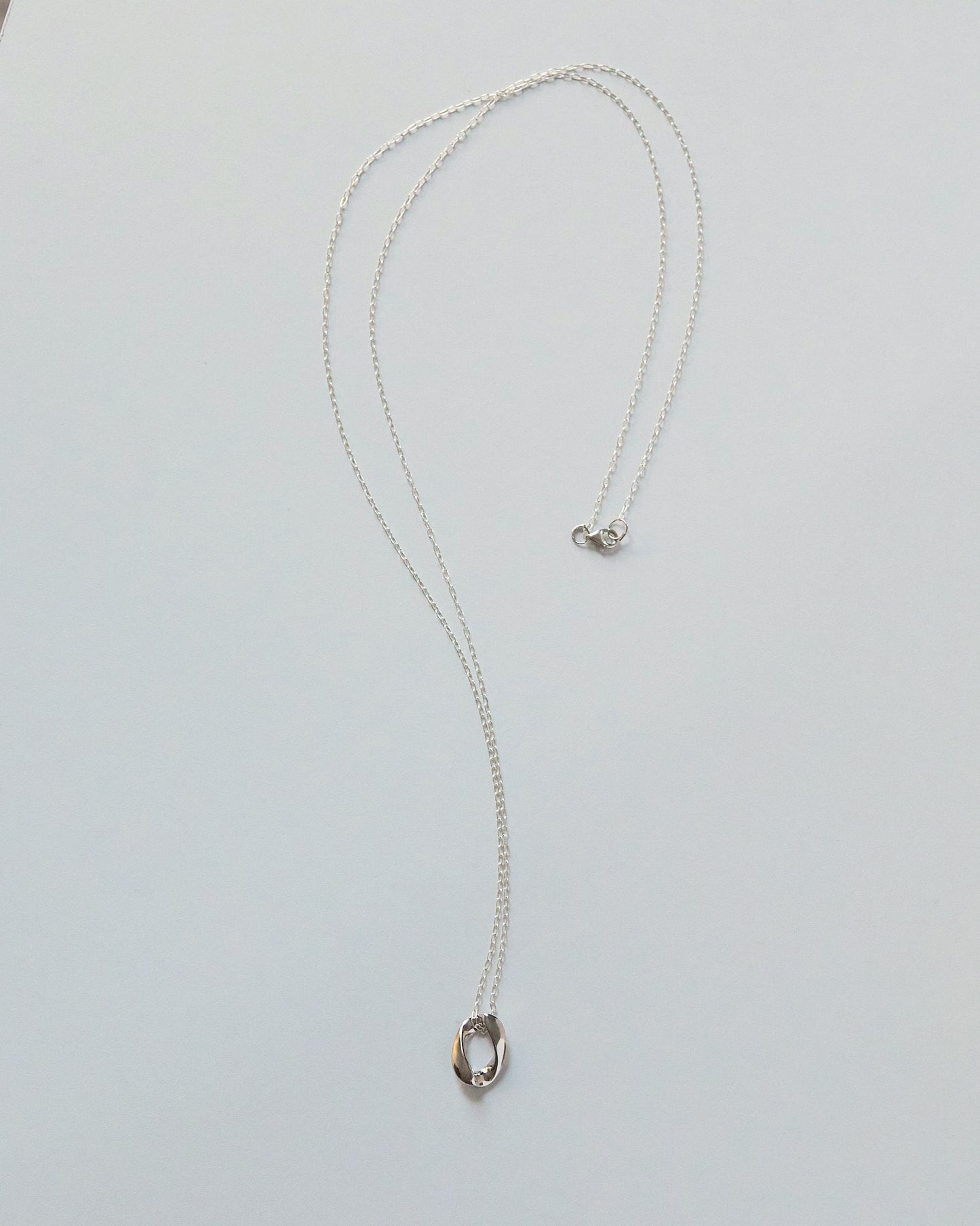 Möbius Twist Pendant (30" chain)