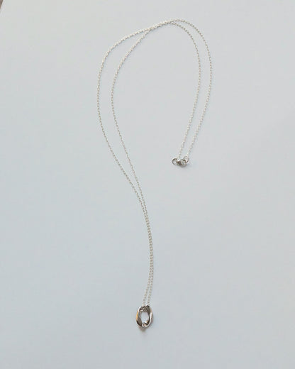 Möbius Twist Pendant (30" chain)