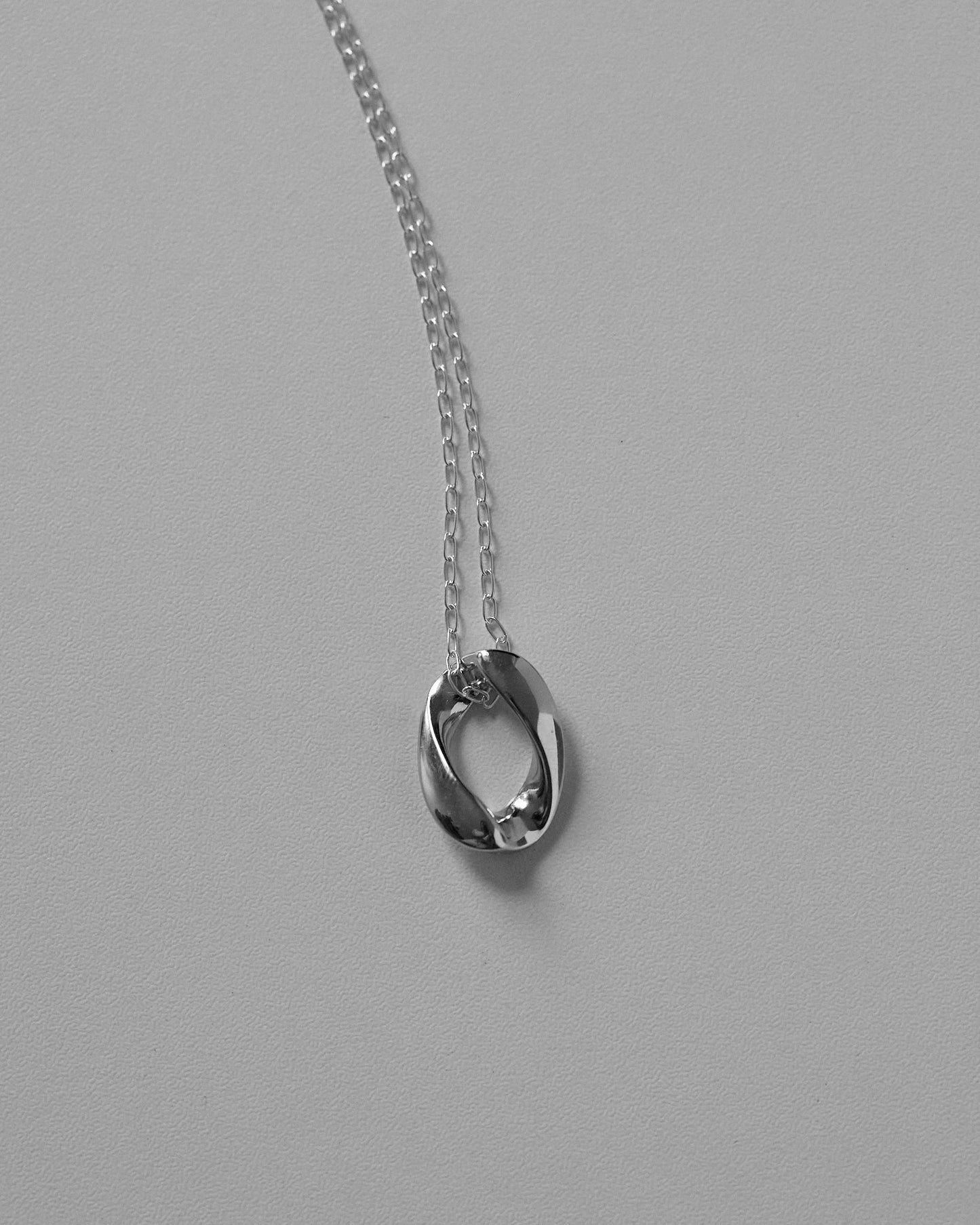 Möbius Twist Pendant (30" chain)