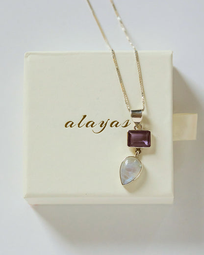 Topaz and Chalcedony Necklace